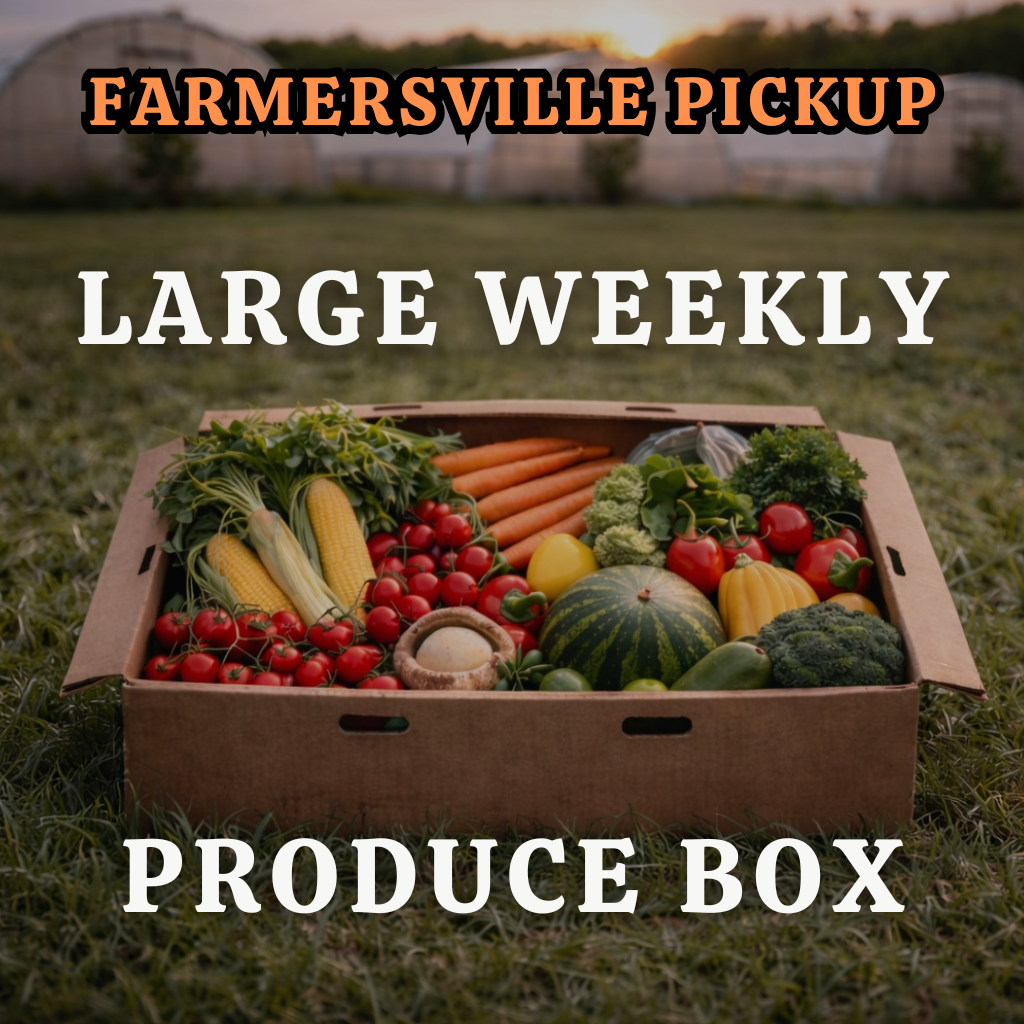 Farmersville Monthly | Large 22lb Weekly Produce Box ($75/week)
