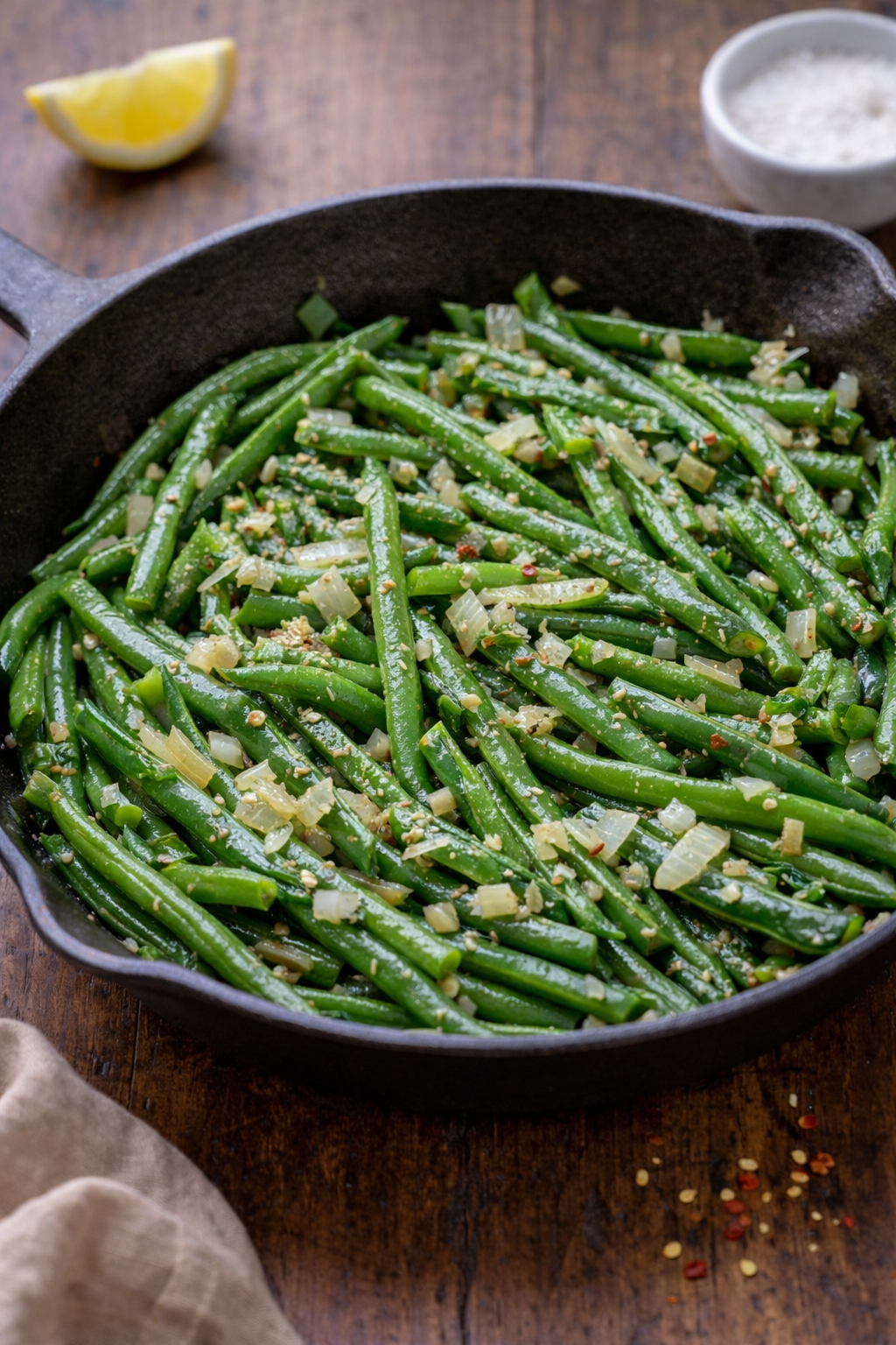 Week 2 – Garlic Green Beans