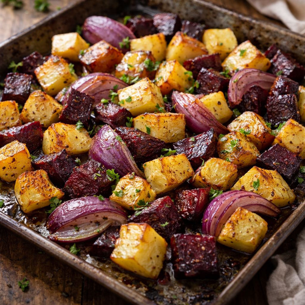 Week 3 – Roasted Beets &amp; Potatoes