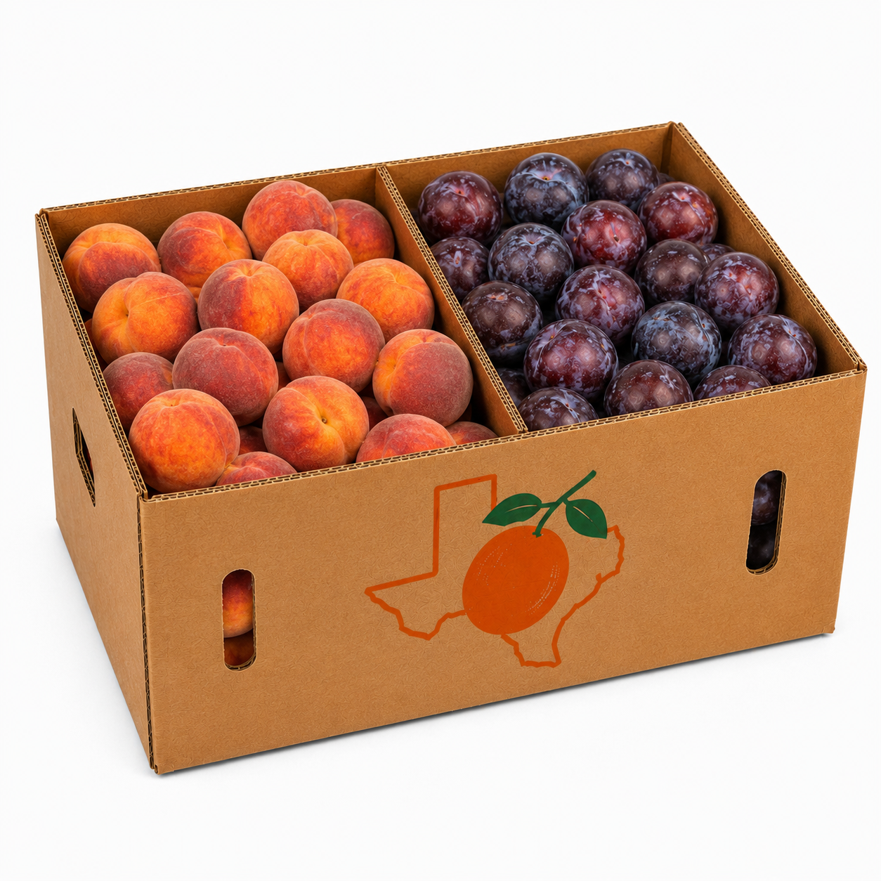 25 lb Peach & Plum Combo Box