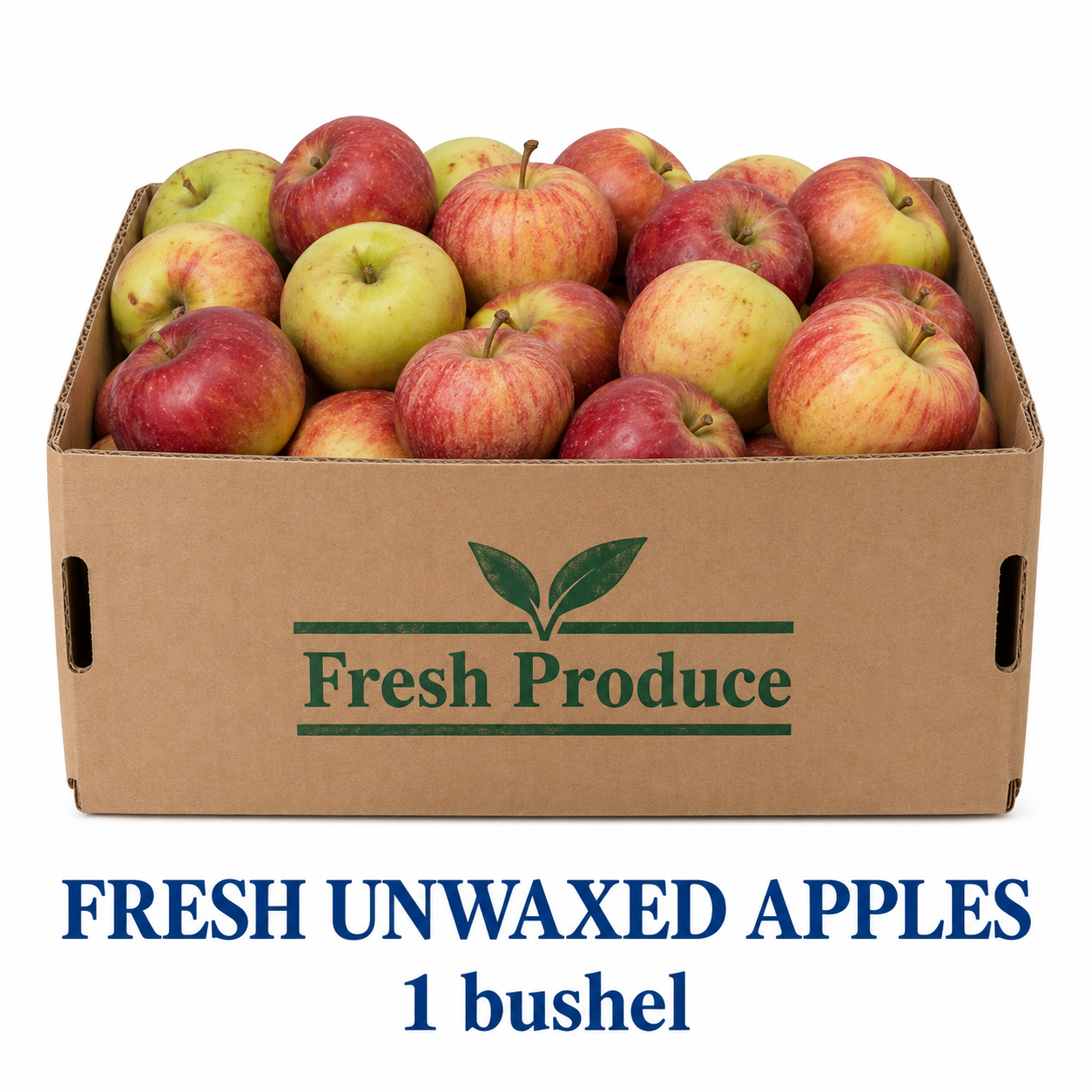 UN-WAXED ORGANIC APPLES - BUSHEL