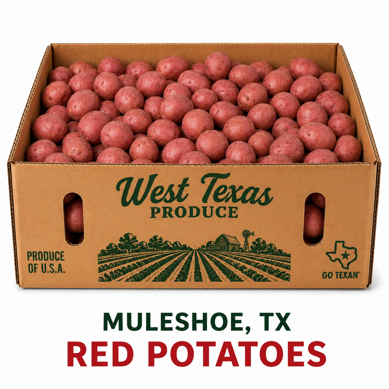 Muleshoe, Tx Red Potatoes