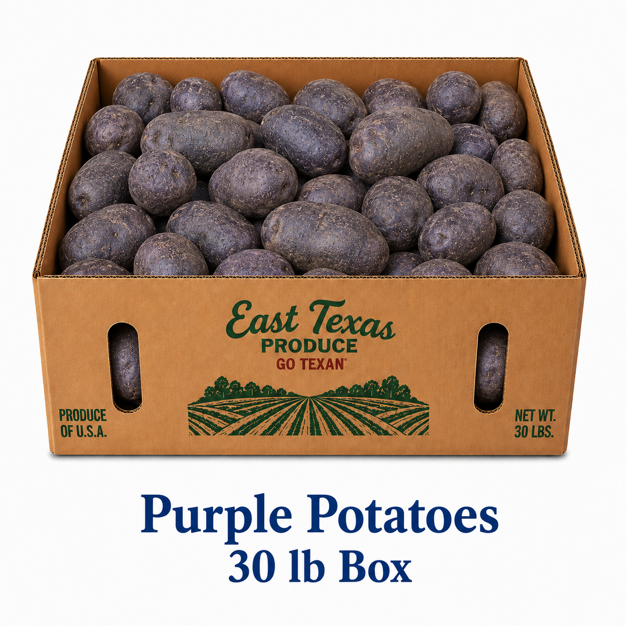 TX purple potatoes
