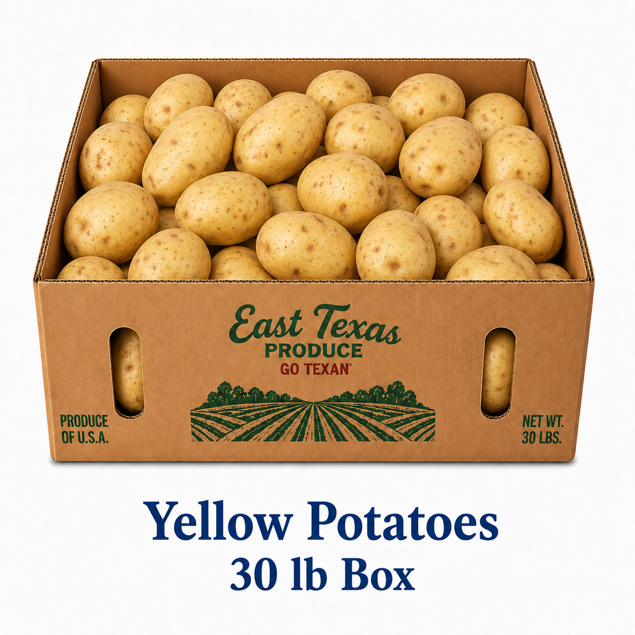 TX yellow potatoes