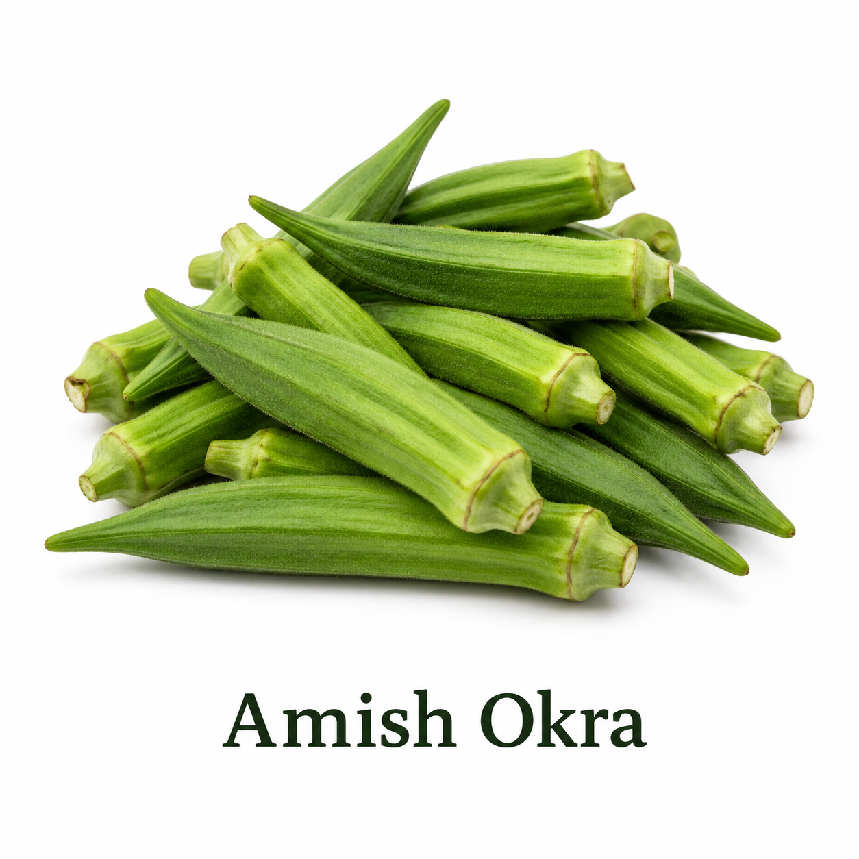 Amish Okra 1/2 Bushel