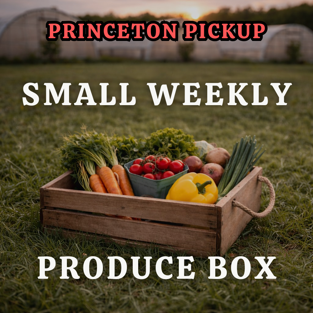 Monthly Princeton Small 12lb Weekly Produce Box ($50/week)
