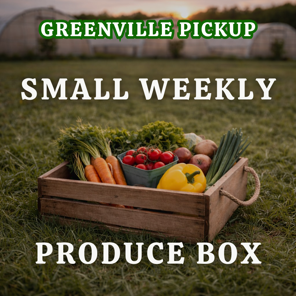 Monthly Greenville Small 12lb Weekly Produce Box ($50/week)