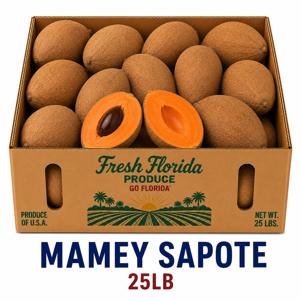 Mamey Sapote 25lb box