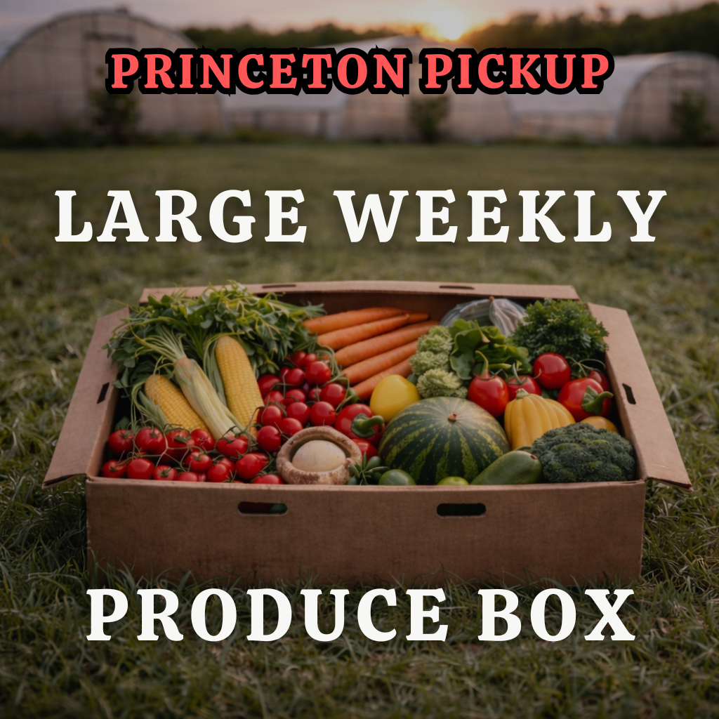 Monthly Princeton Large 22lb Weekly Produce Box ($75/week)
