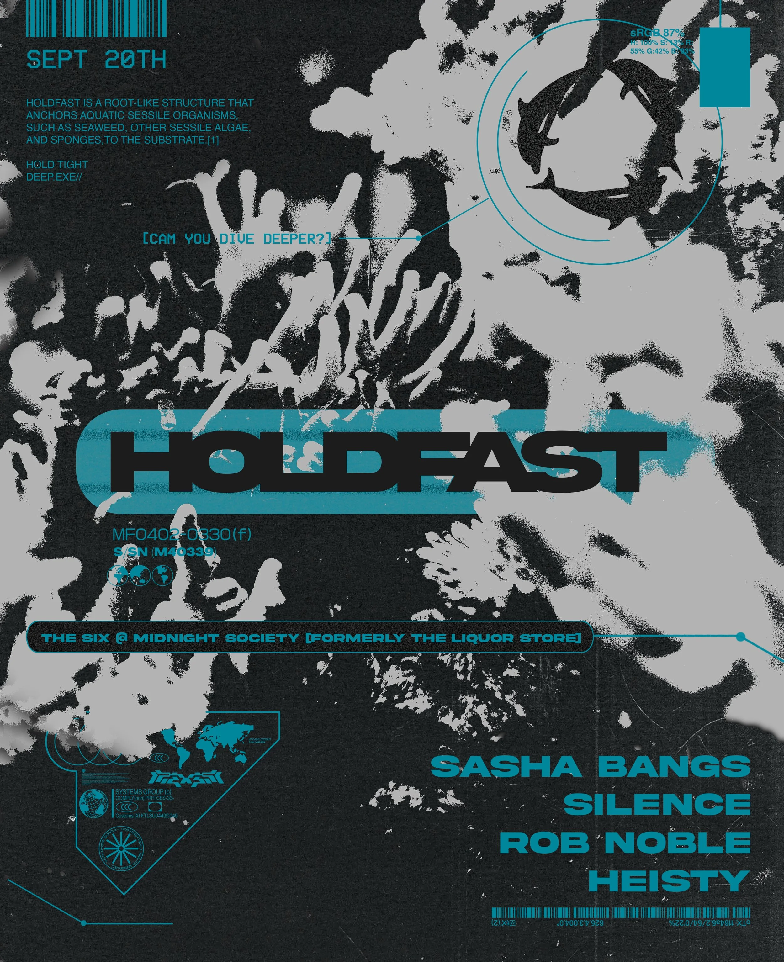 HOLDFAST Feat: HIESTY +SASHA BANGS+ROB NOBLE+SILENCE