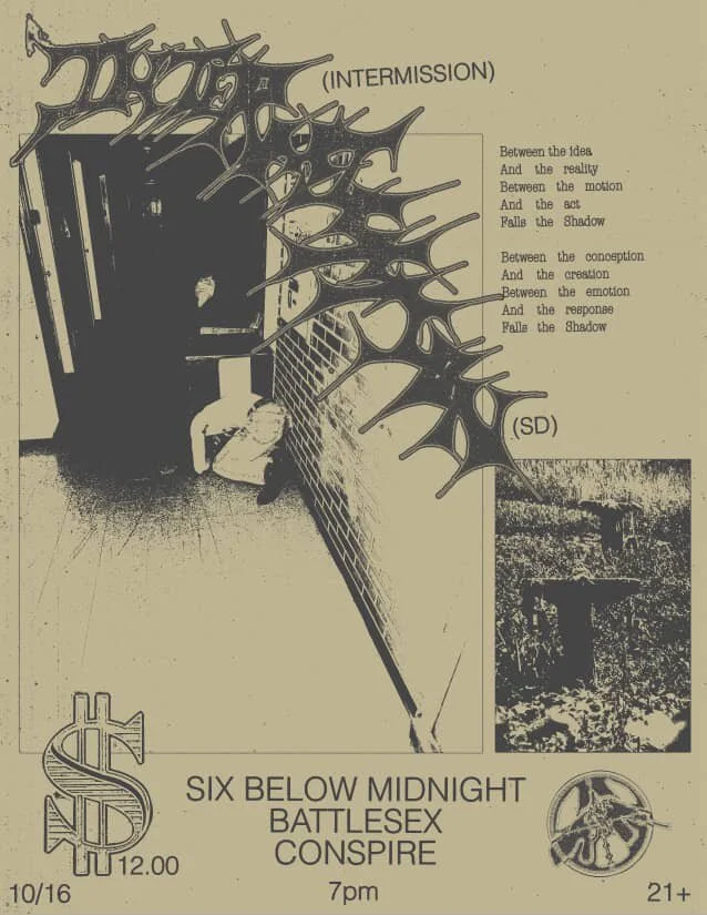Intermission (SD) with Battlesex and Conspire