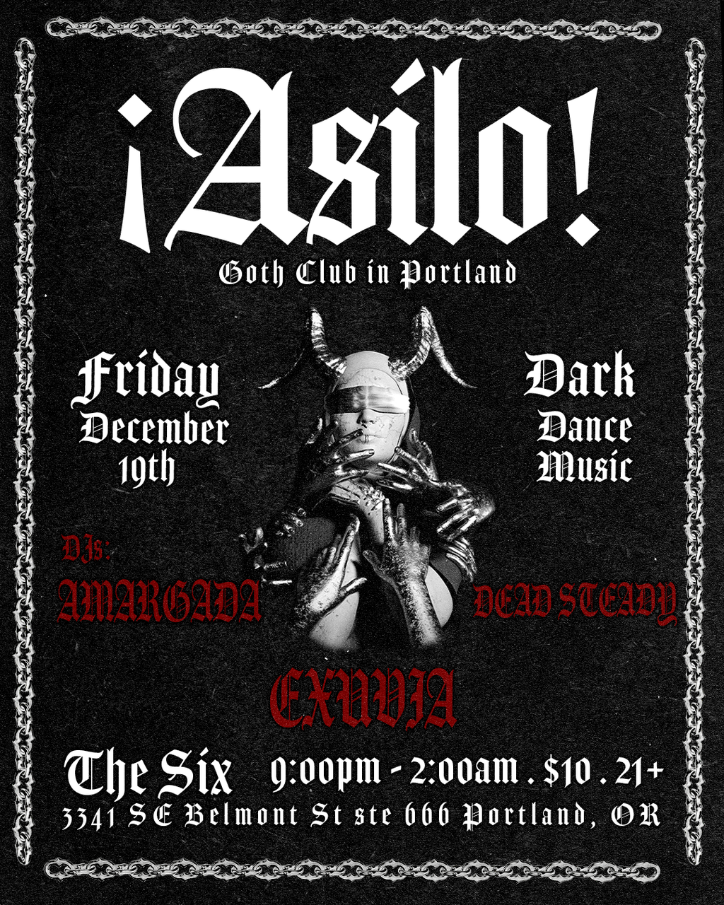 ¡Asilo! Goth Club in Portland