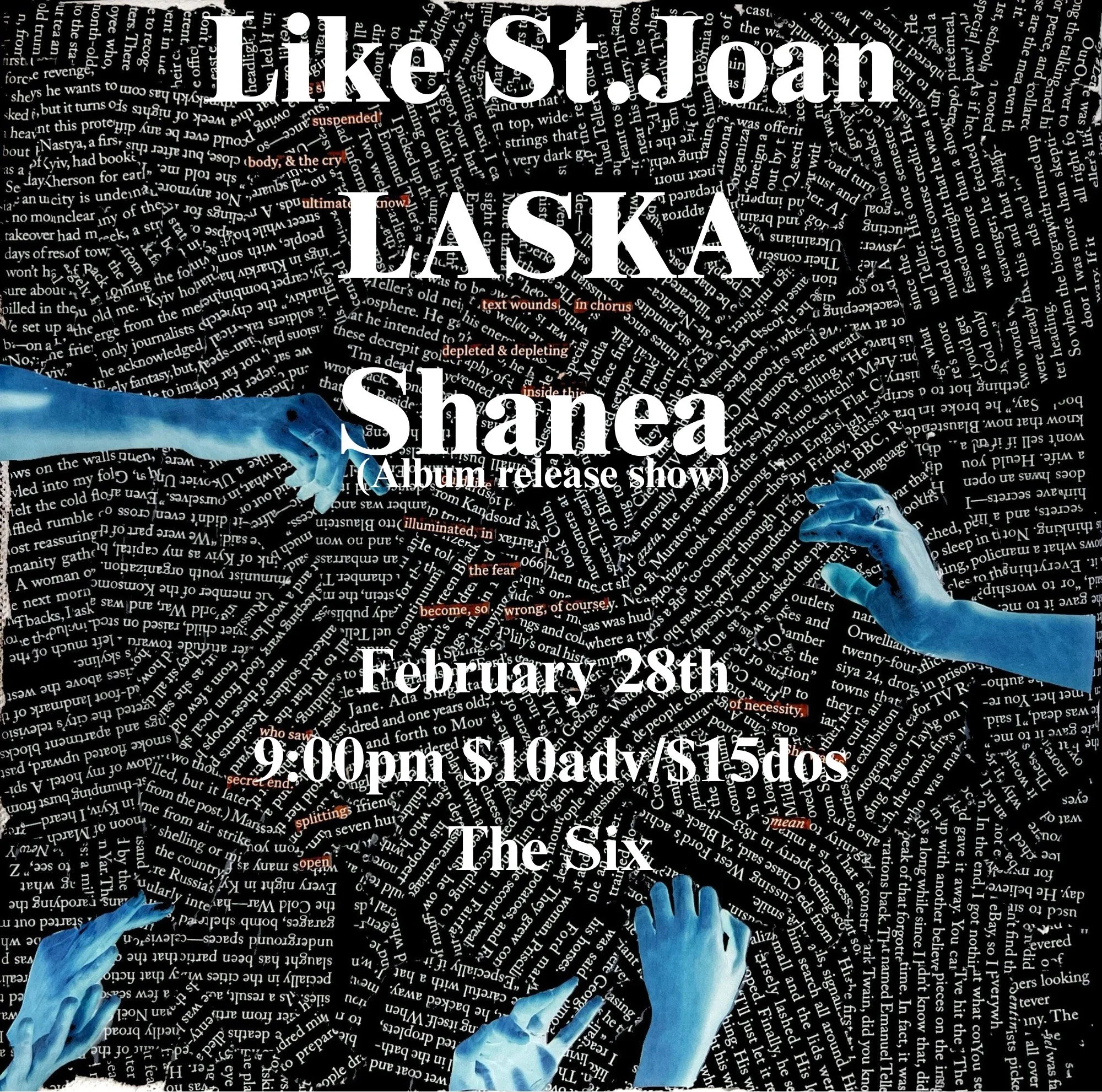 Shanea Album Release with Laska and likestjoan