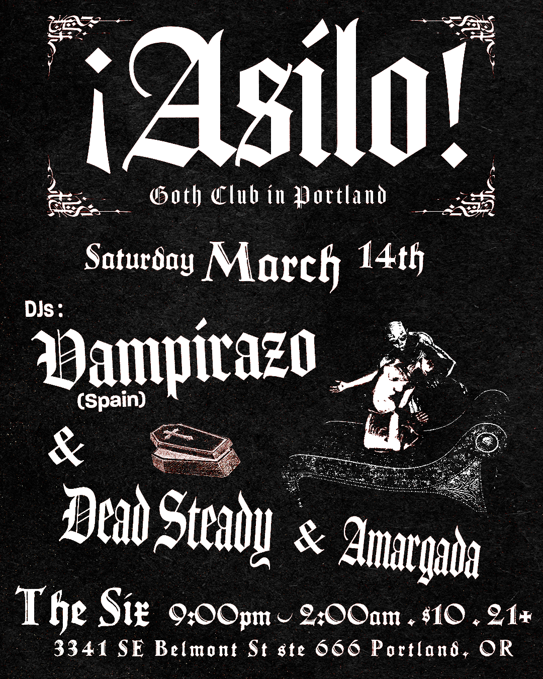 ¡Asilo! Portland Goth Club