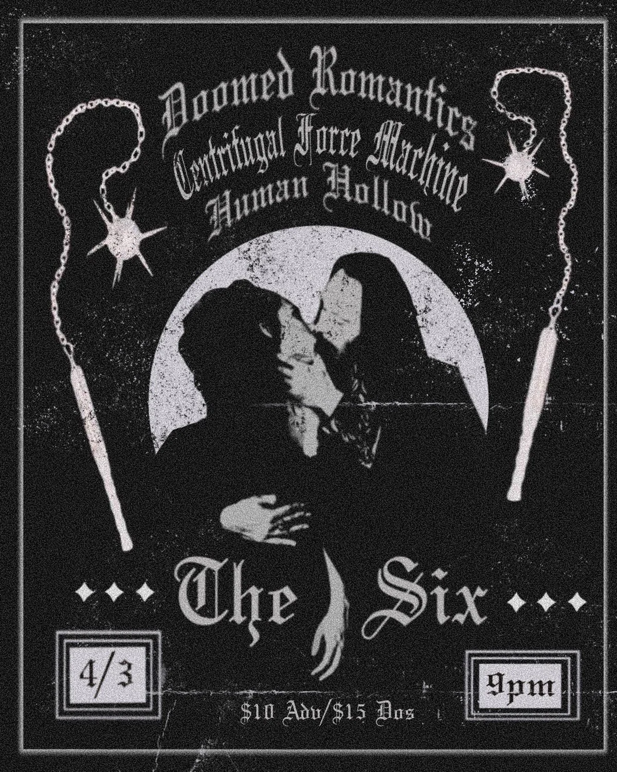 Doomed Romantics with Centrifugal Force Machine and Human Hollow