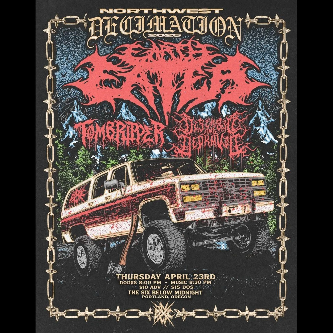 Earth Eater with Diseased &amp; Depraved and Tombripper