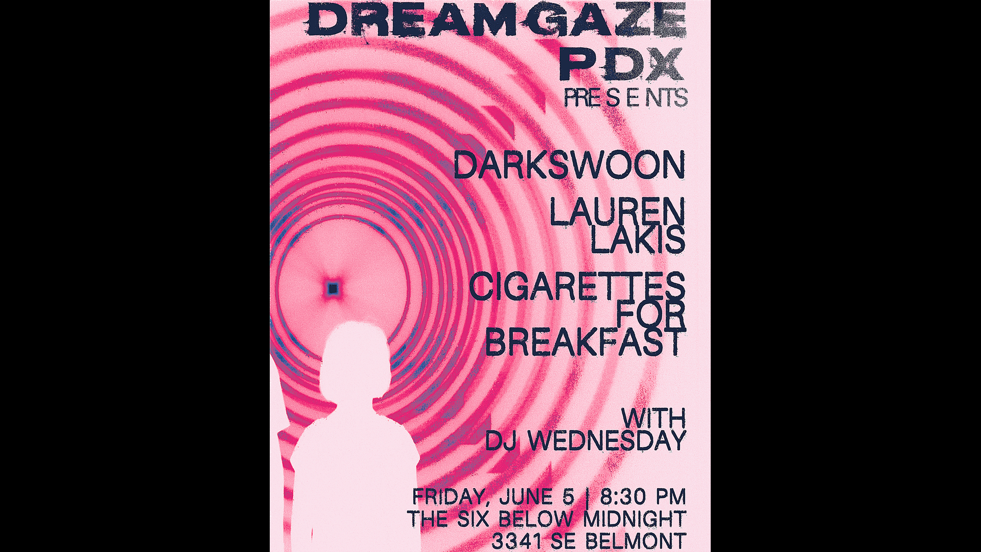 Dreamgaze PDX Presents: DarkSwoon with Lauren Lakis and Cigarettes for Breakfast
