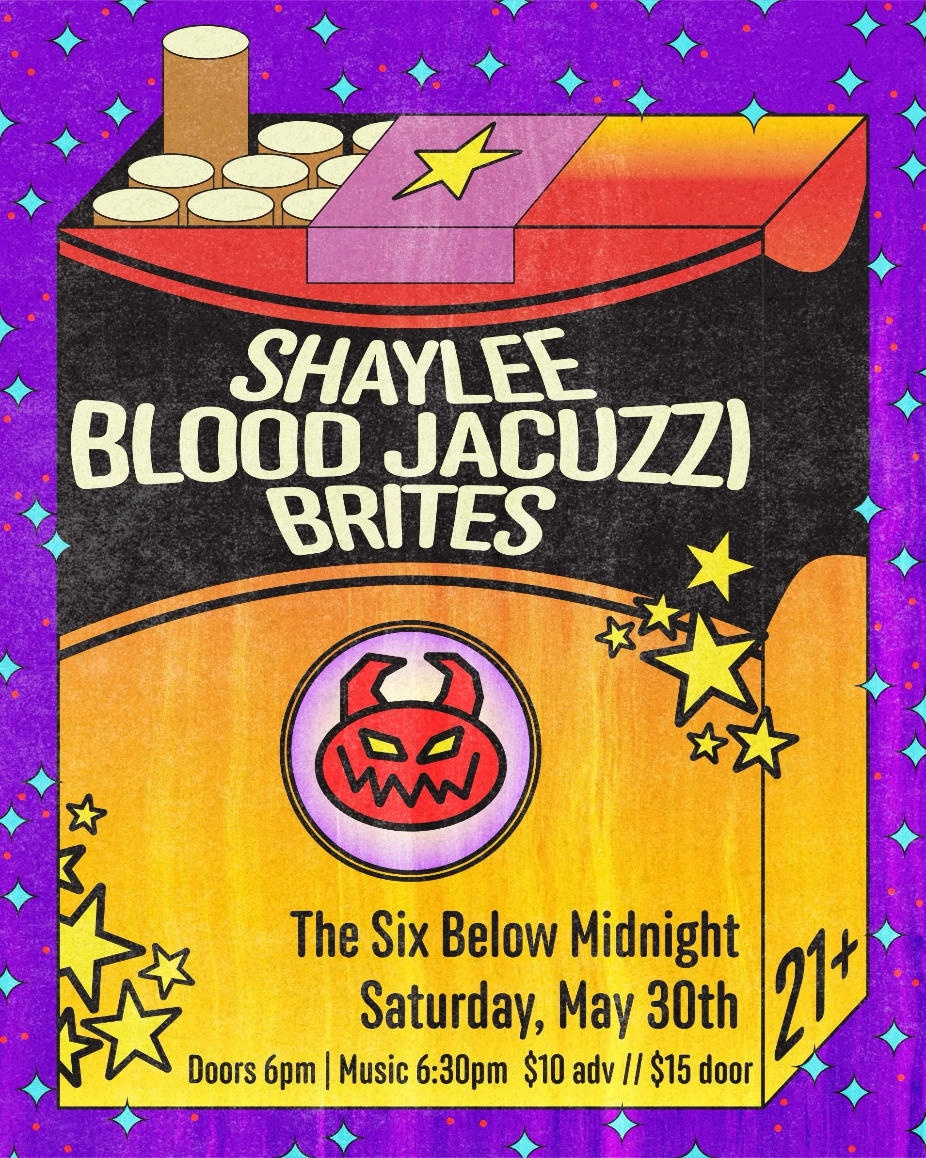 EARLY SHOW: Shaylee with Blood Jacuzzi and Brites