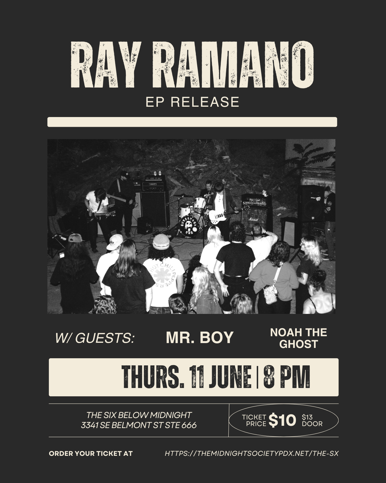 Ray Ramano EP release with Mr Boy and Noah The Ghost
