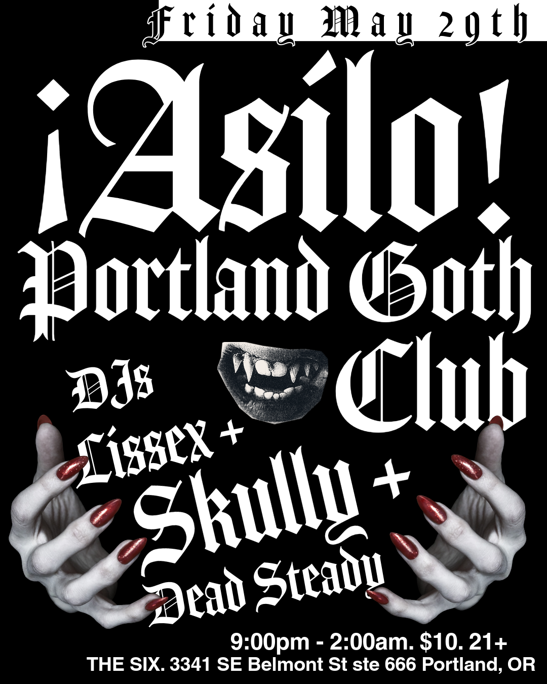 ¡Asilo! Portland Goth Club
