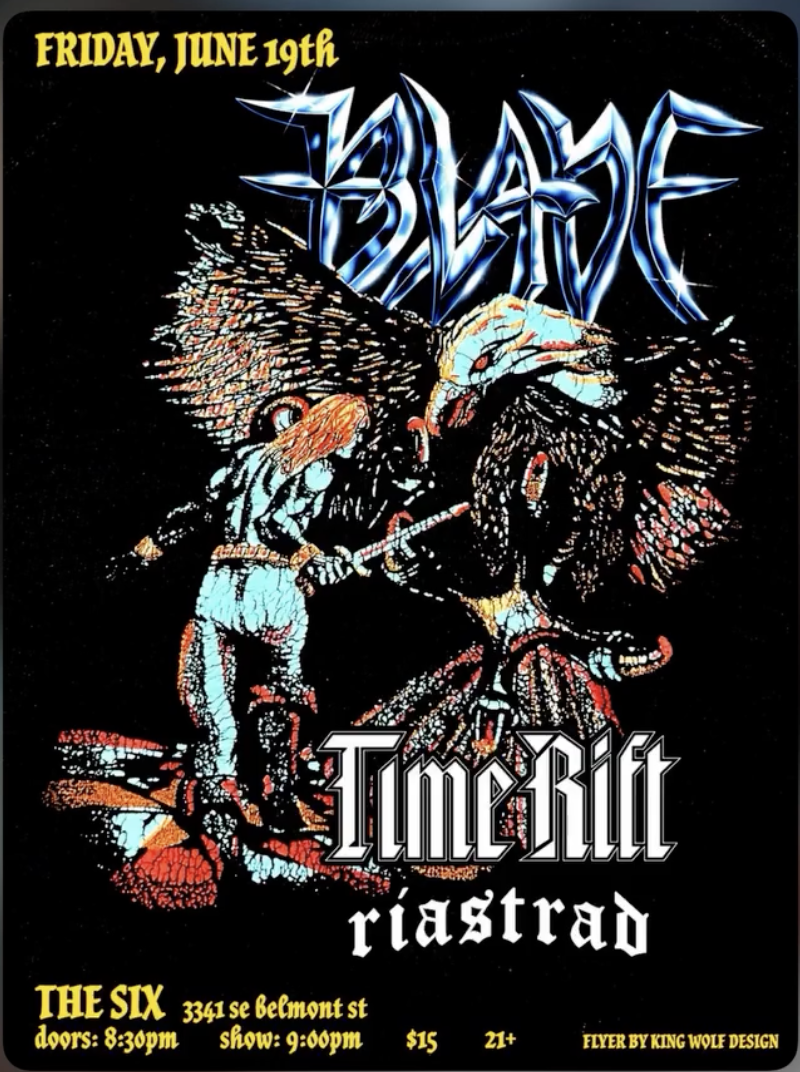 Blade with Time Rift and Riastrad