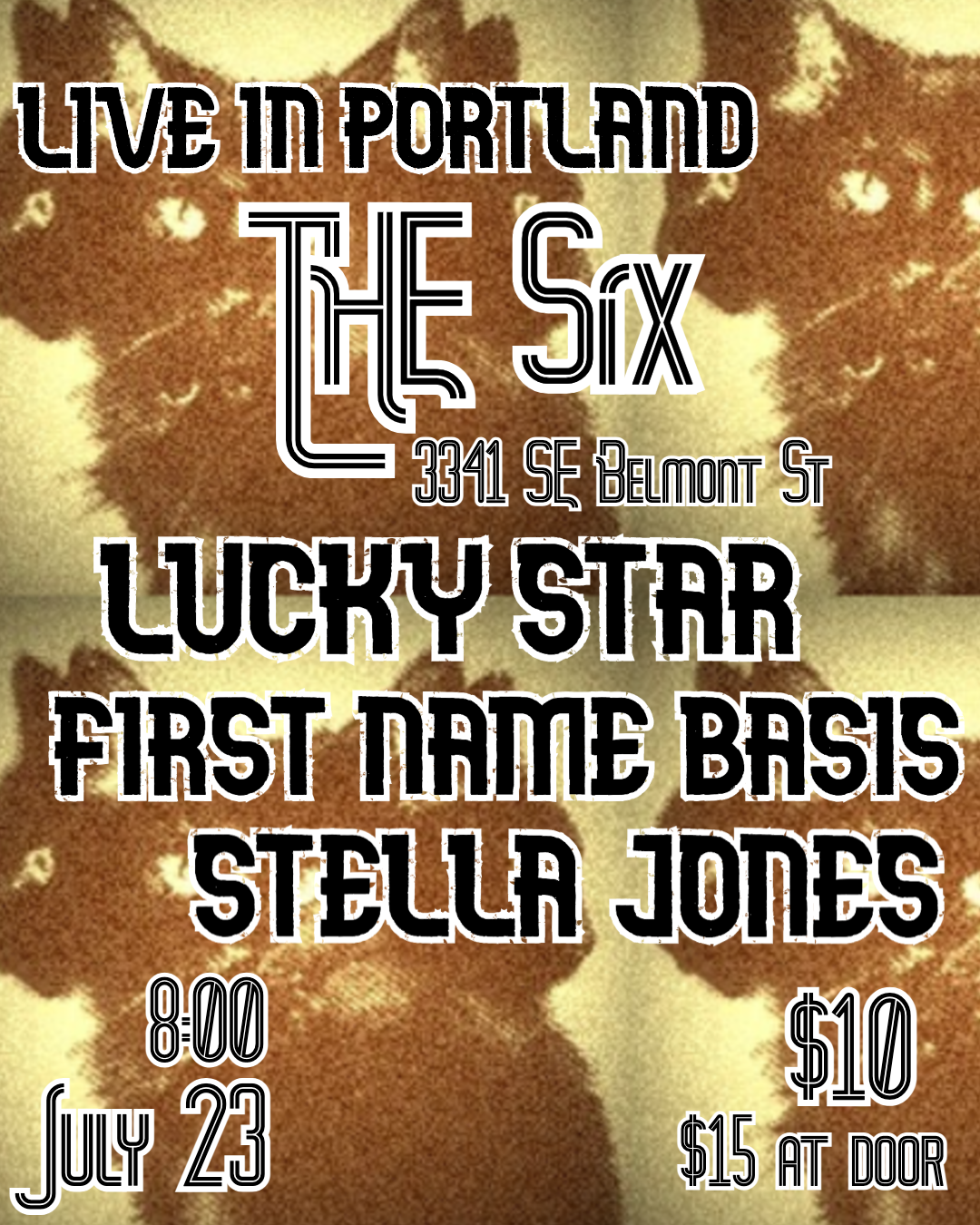 Lucky Star w/ Stella Jones and First Name Basis