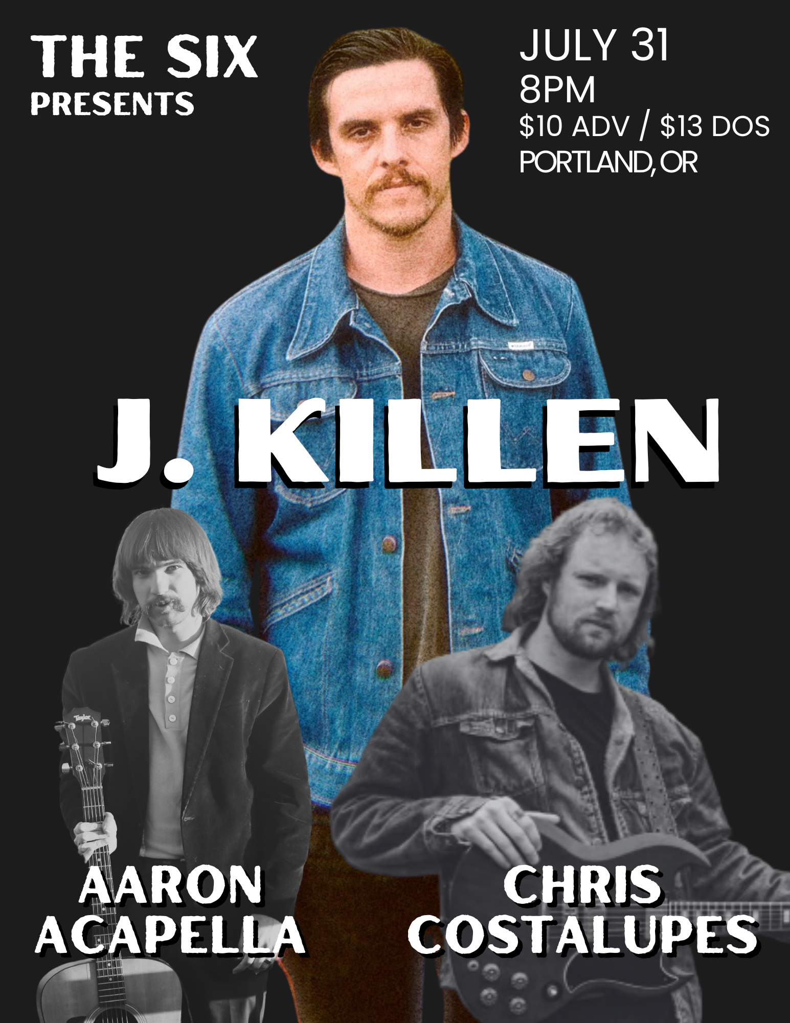 Chris Costalupes with J Killen and Aaron Acapella
