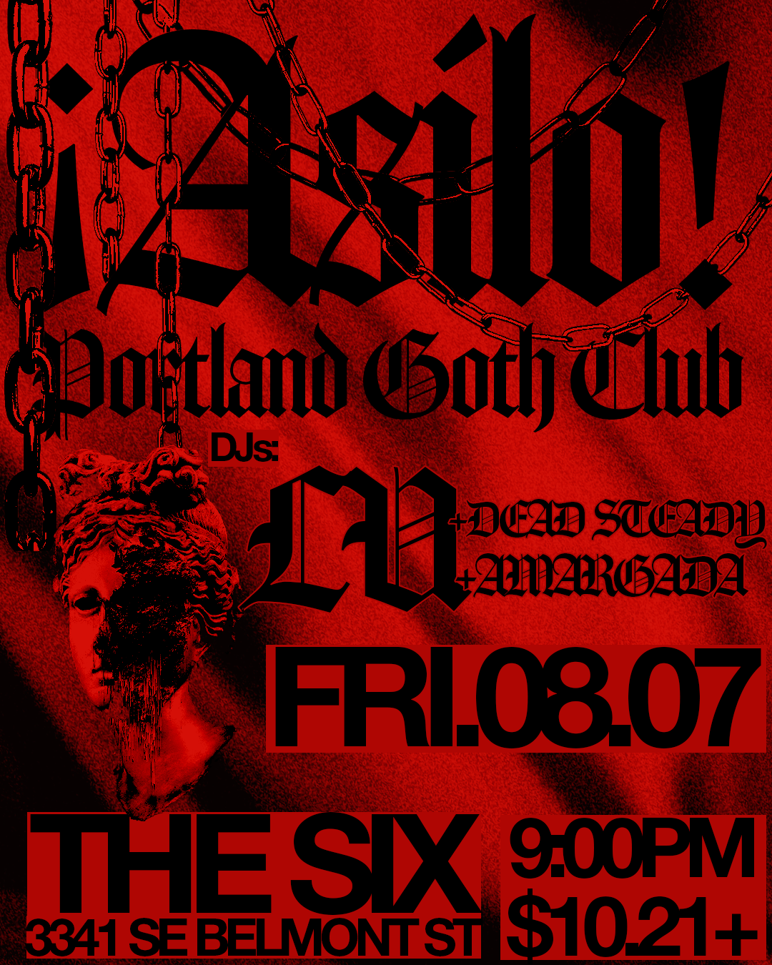 ¡ASILO! Portland Goth Club