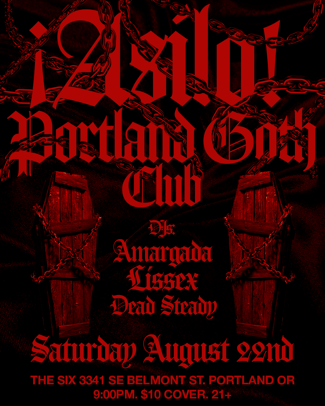 ¡Asilo! Portland Goth Club!