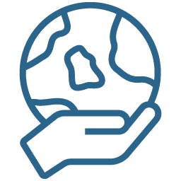 ecological control and monitoring icon