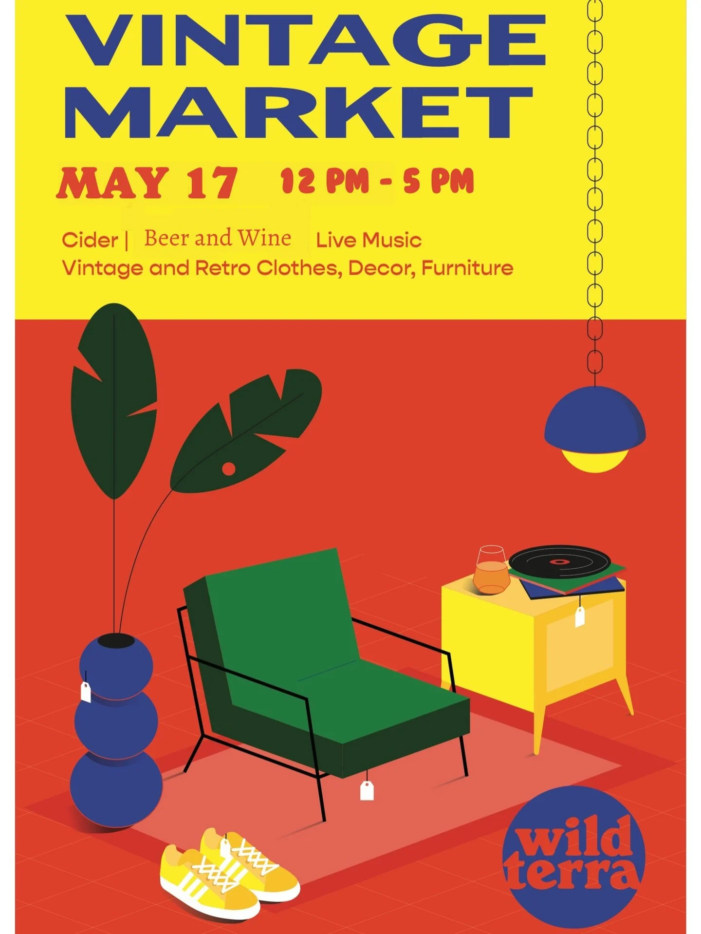 9th Annual Vintage Market, since 2018, we can&rsquo;t believe it!

6th Street will be packed with the best the Midwest has to offer: retro + vintage clothing, decor, vinyl, furniture, and all the nostalgic finds you didn&rsquo;t know you needed (but 