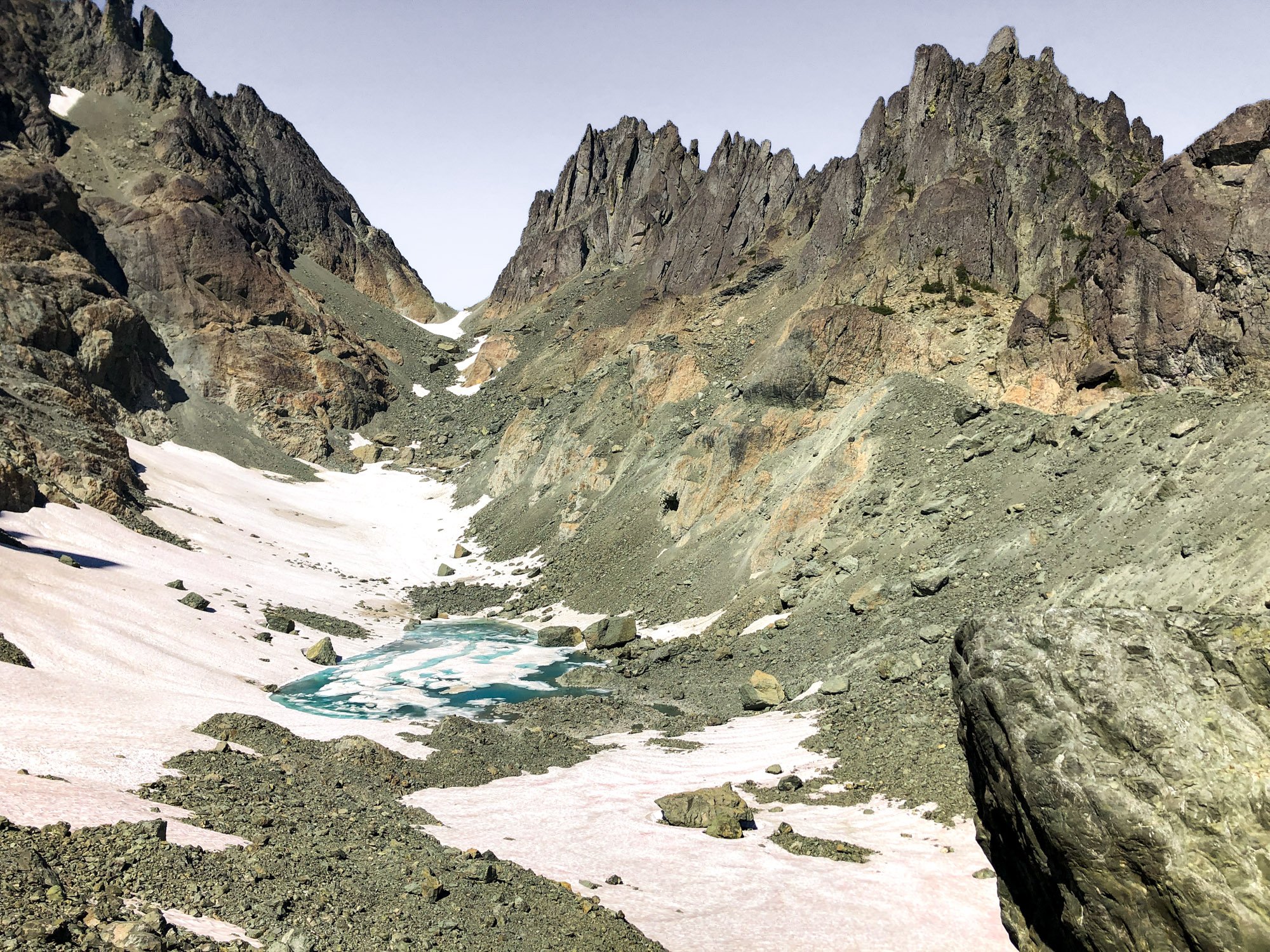 surprise glacier -- glacial remnant