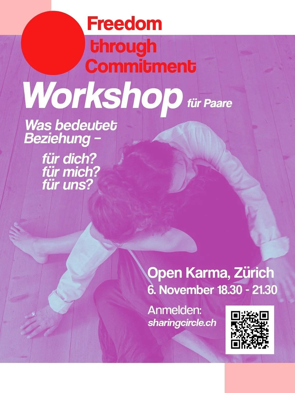 Seid ihr bereit, eure Beziehung zu vertiefen?
- Freiheit &amp; Commitment durch klare Vereinbarungen

Wir nehmen uns Zeit. F&uuml;r uns. F&uuml;r unsere Liebe.
Ob ihr gerade durch eine herausfordernde Phase geht oder mehr Lebendigkeit &amp; Tiefe suc