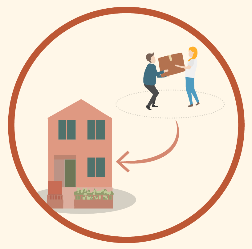 Document with a tick of approval icon