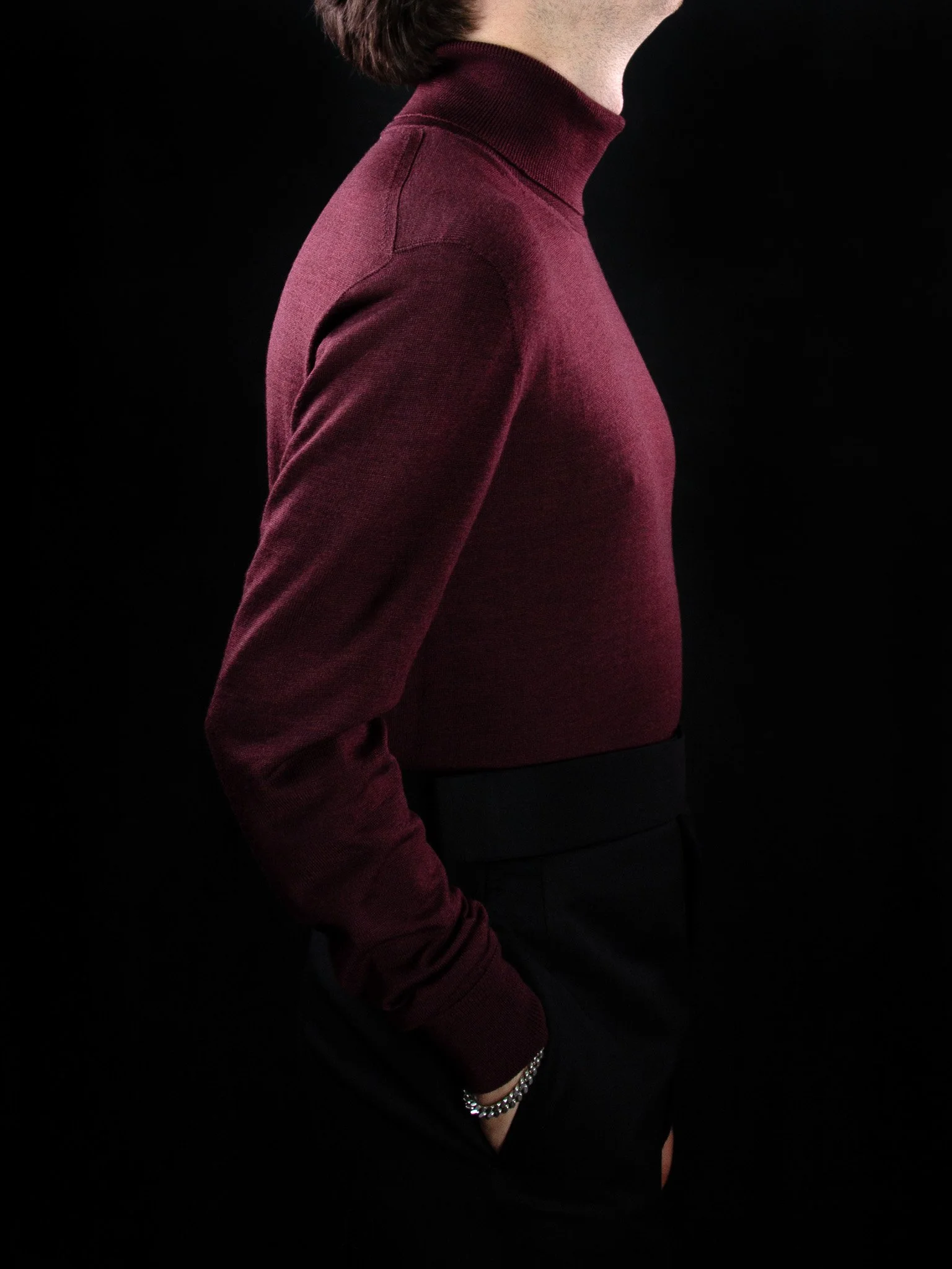 lawton-mens-roll-neck-jumper-burgundy-worn-side.jpg