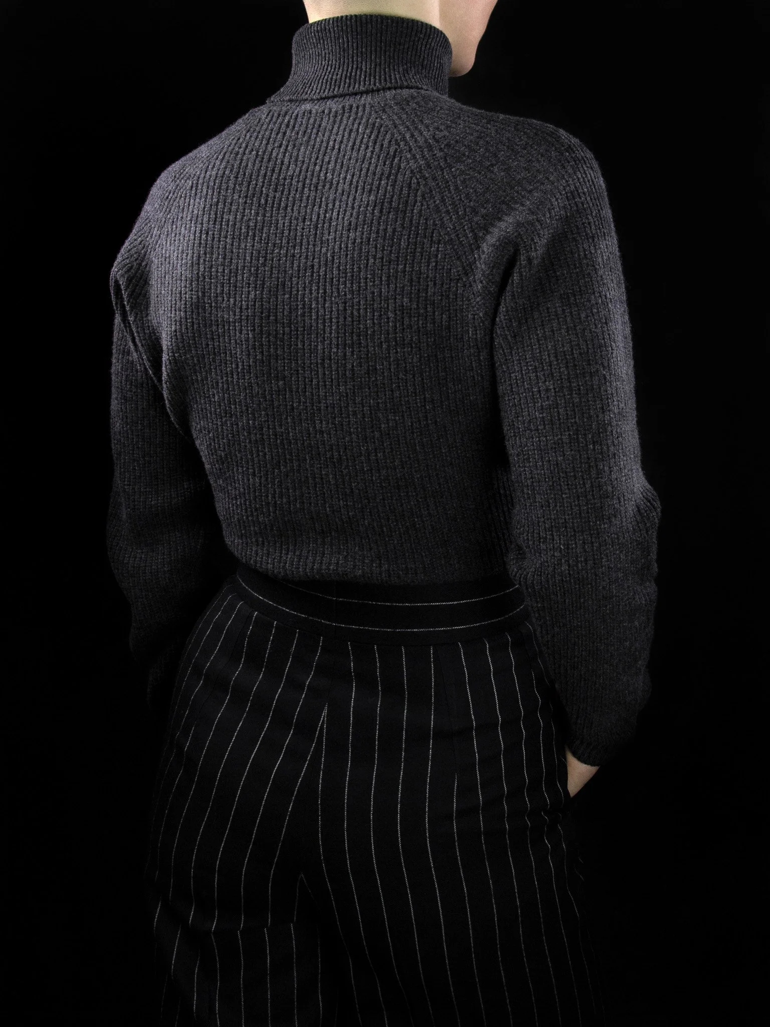 lawton-womens-english-rib-roll-neck-jumper-charcoal-worn-back.jpg
