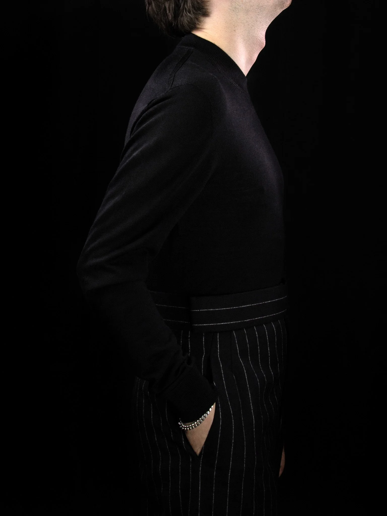 lawton-mens-crew-neck-jumper-black-worn-side.jpg