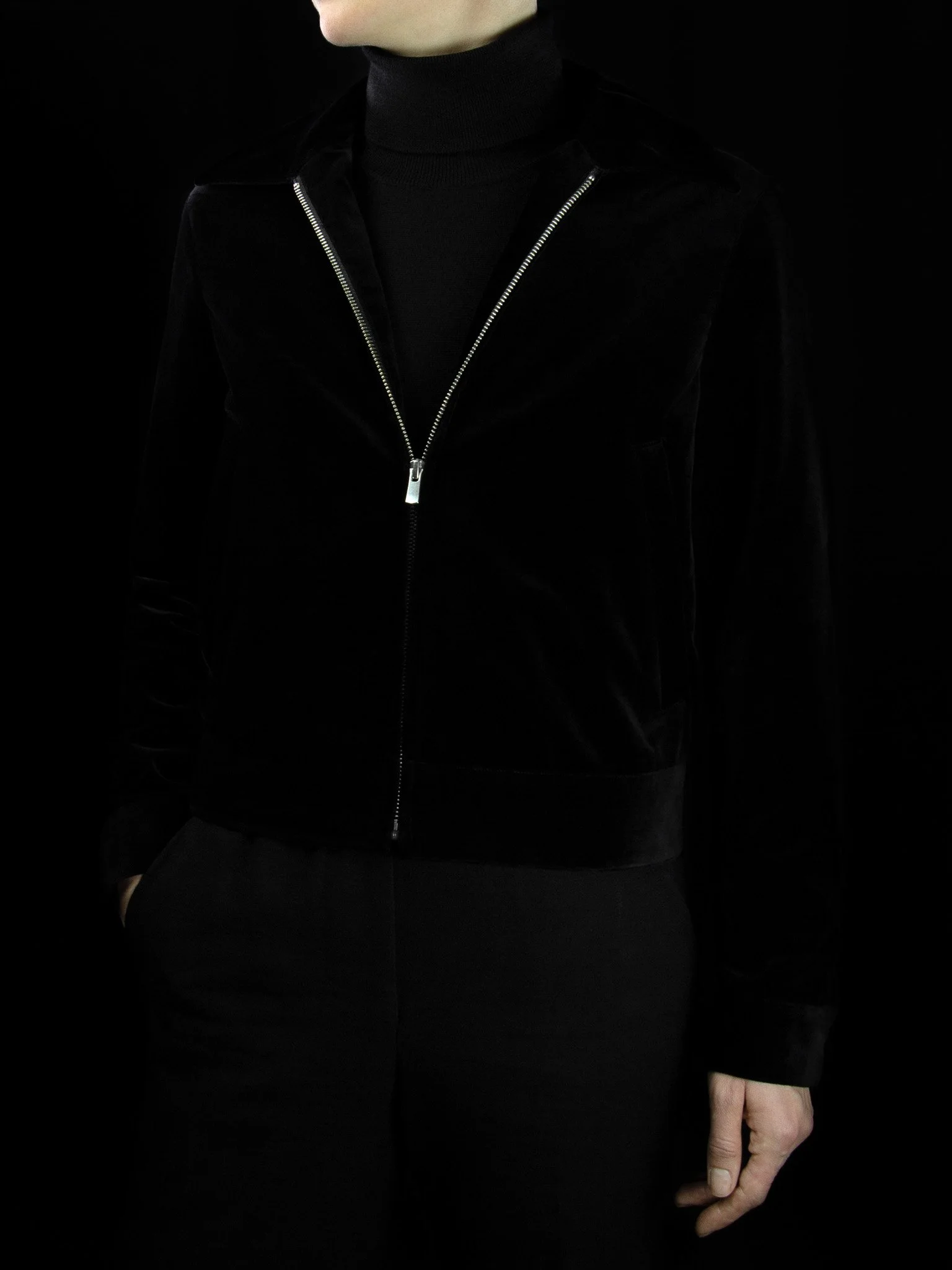 lawton-womens-blouson-black-velvet-worn-front.jpg