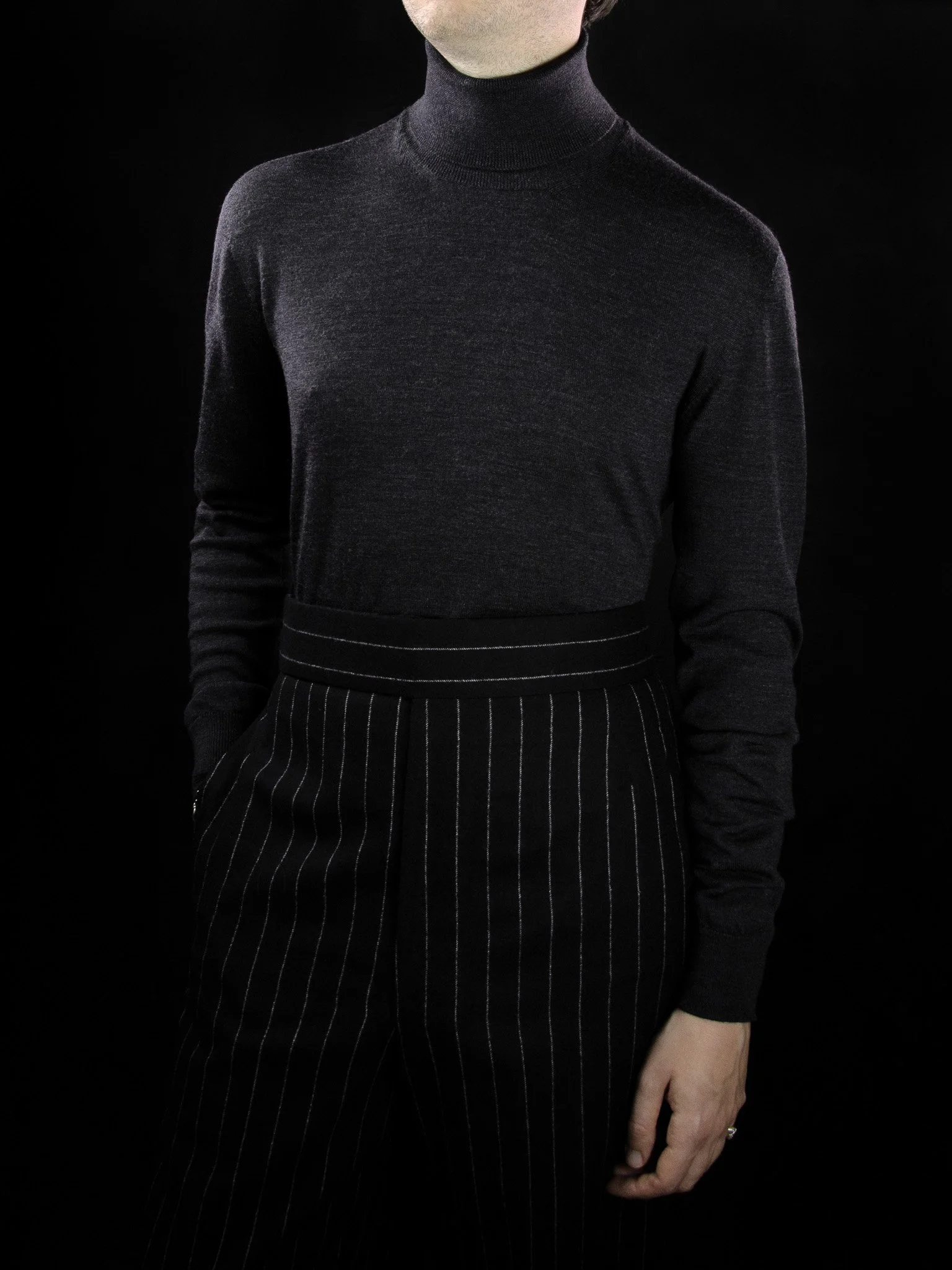 lawton-mens-roll-neck-jumper-charcoal-worn-front.jpg