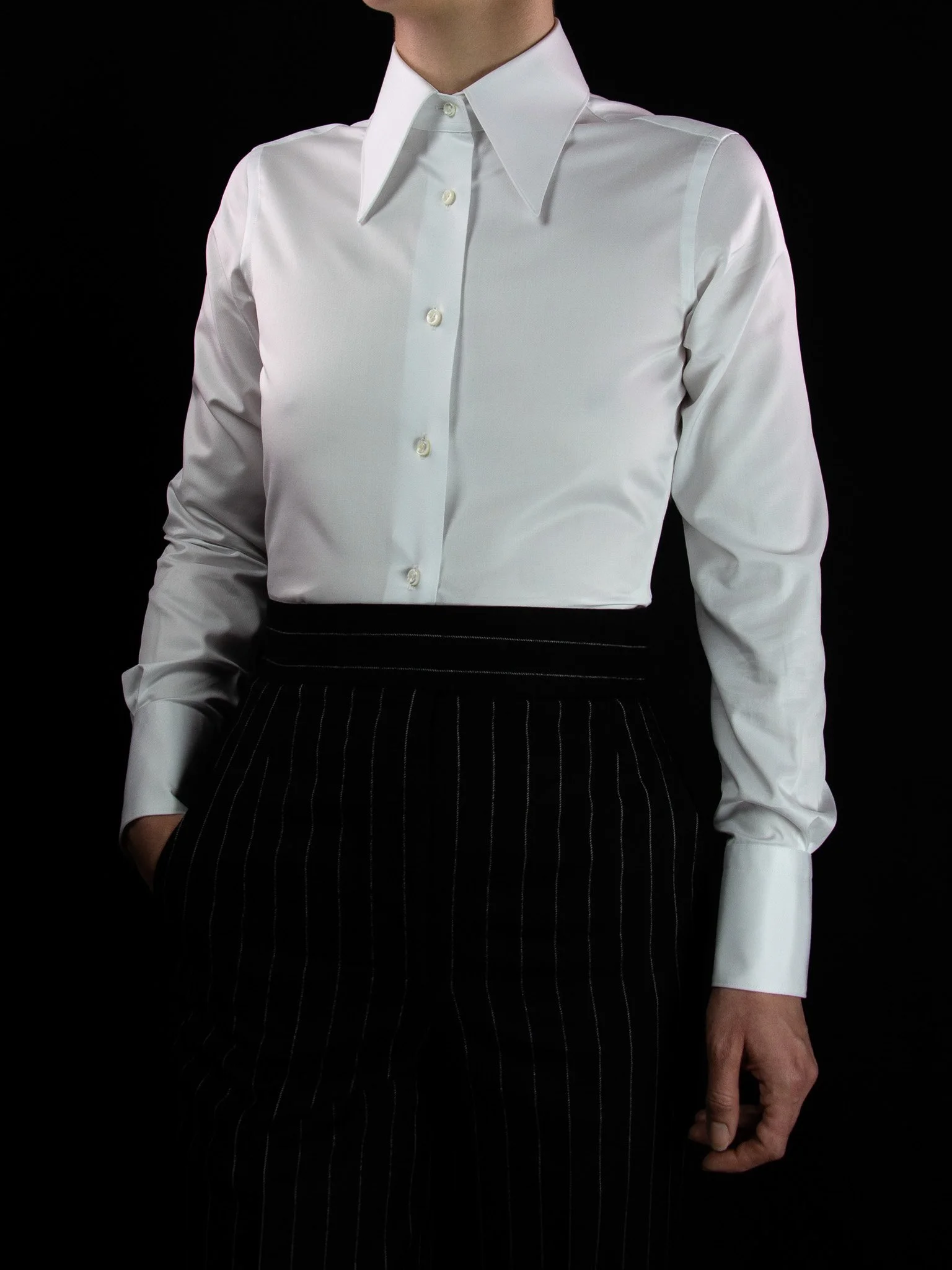 lawton-womens-long-point-collar-shirt-white-twill-cotton-worn-front.jpg