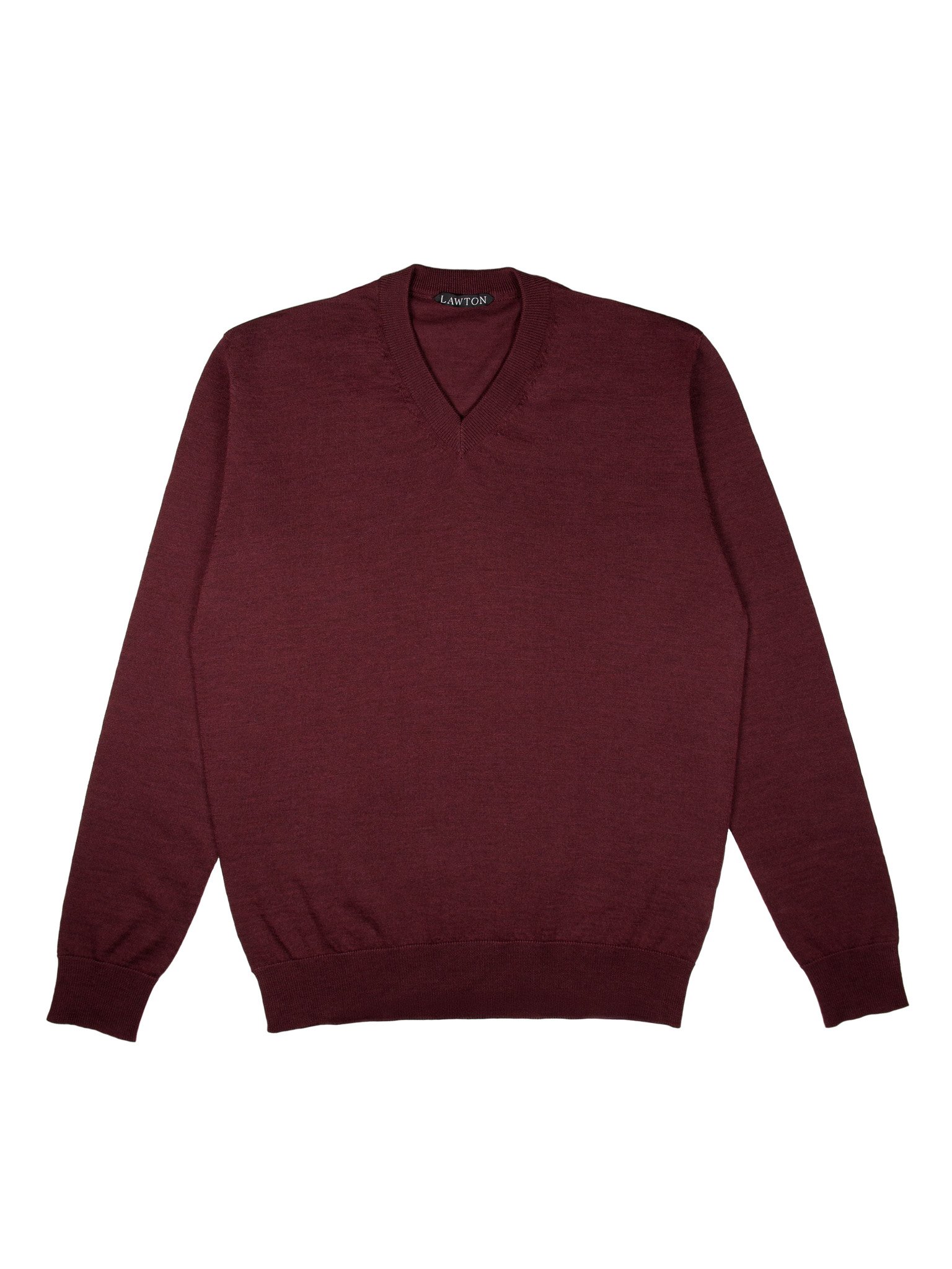 lawton-mens-v-neck-jumper-burgundy-front.jpg