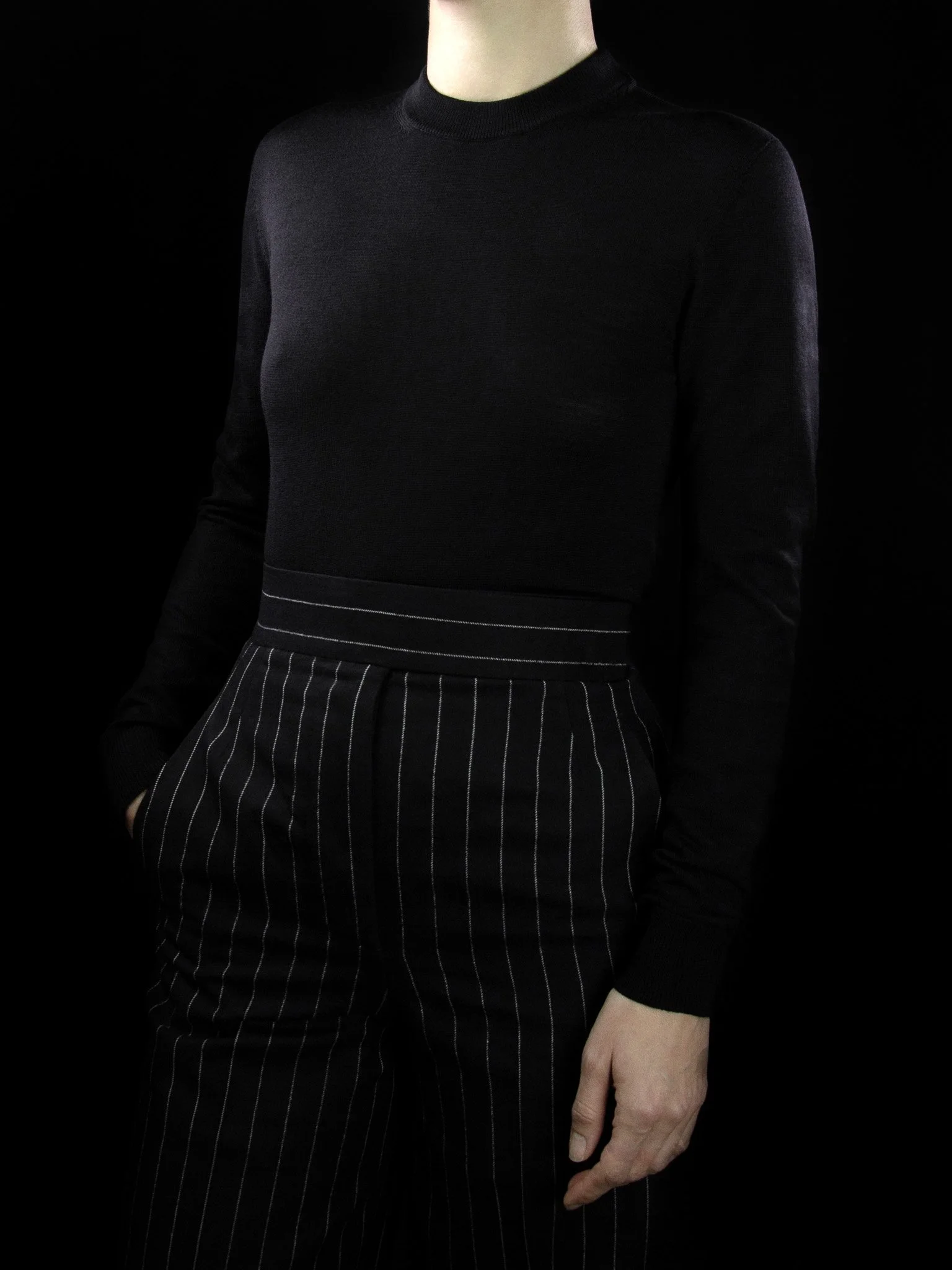 lawton-womens-crew-neck-jumper-black-worn-front.jpg