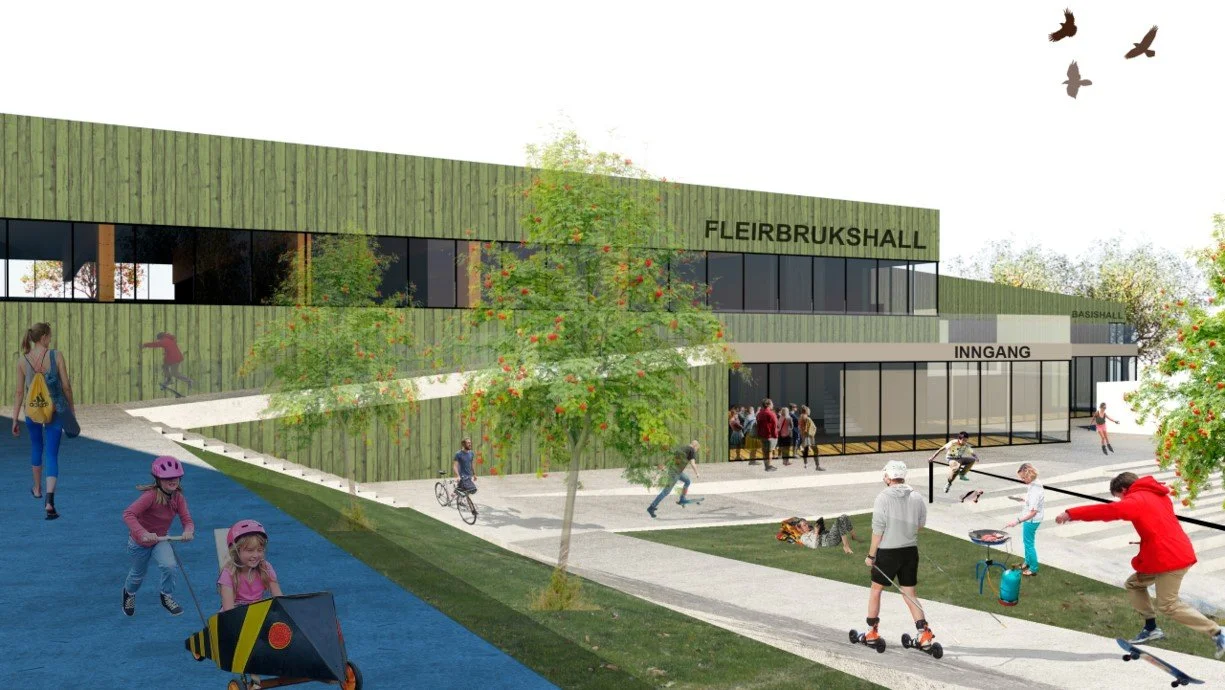 STREAMING: Lunsj med påfyll: Status fleirbruks- og basishall