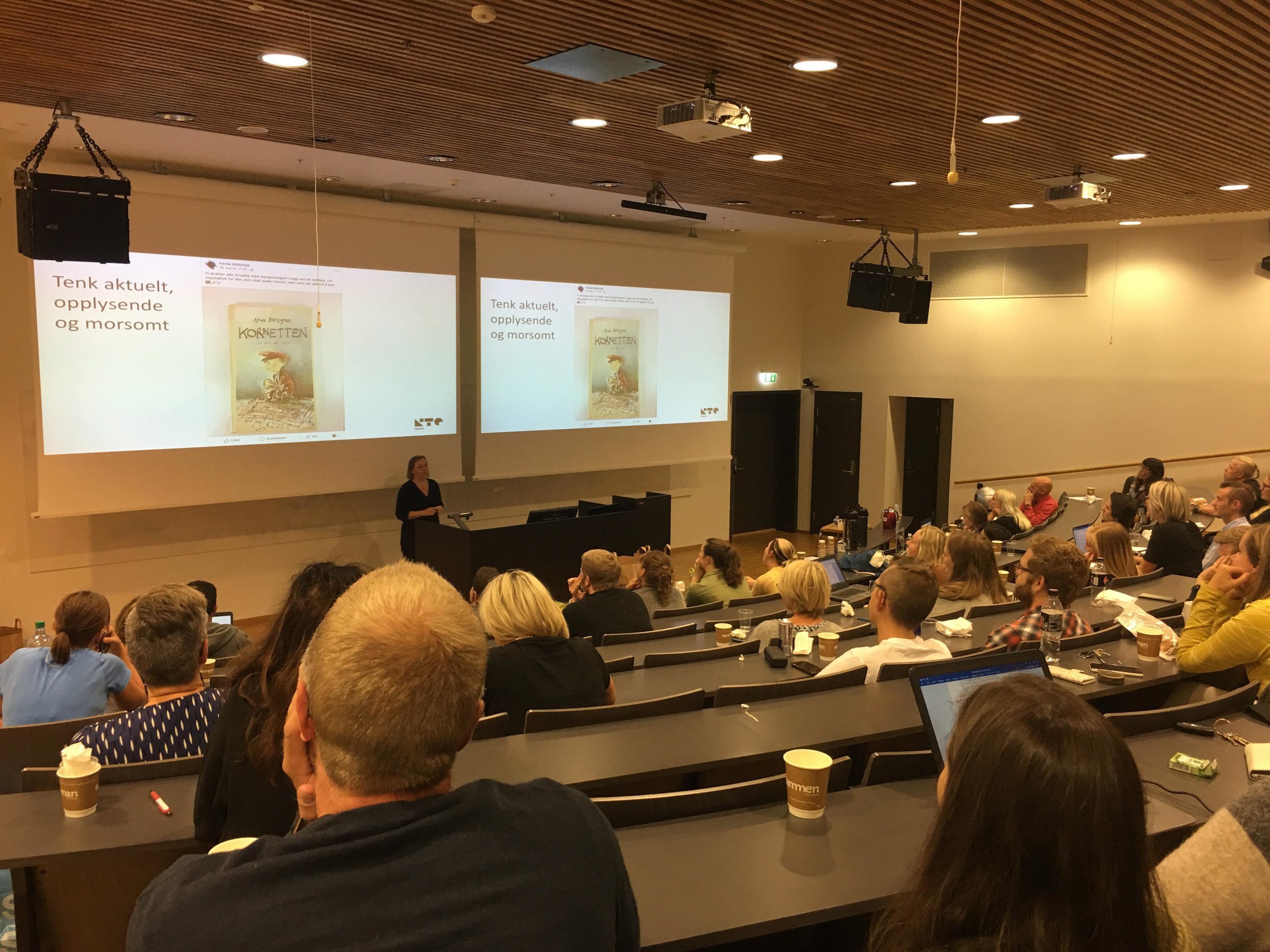 50 personar på kurs om marknadsføring i sosiale medium