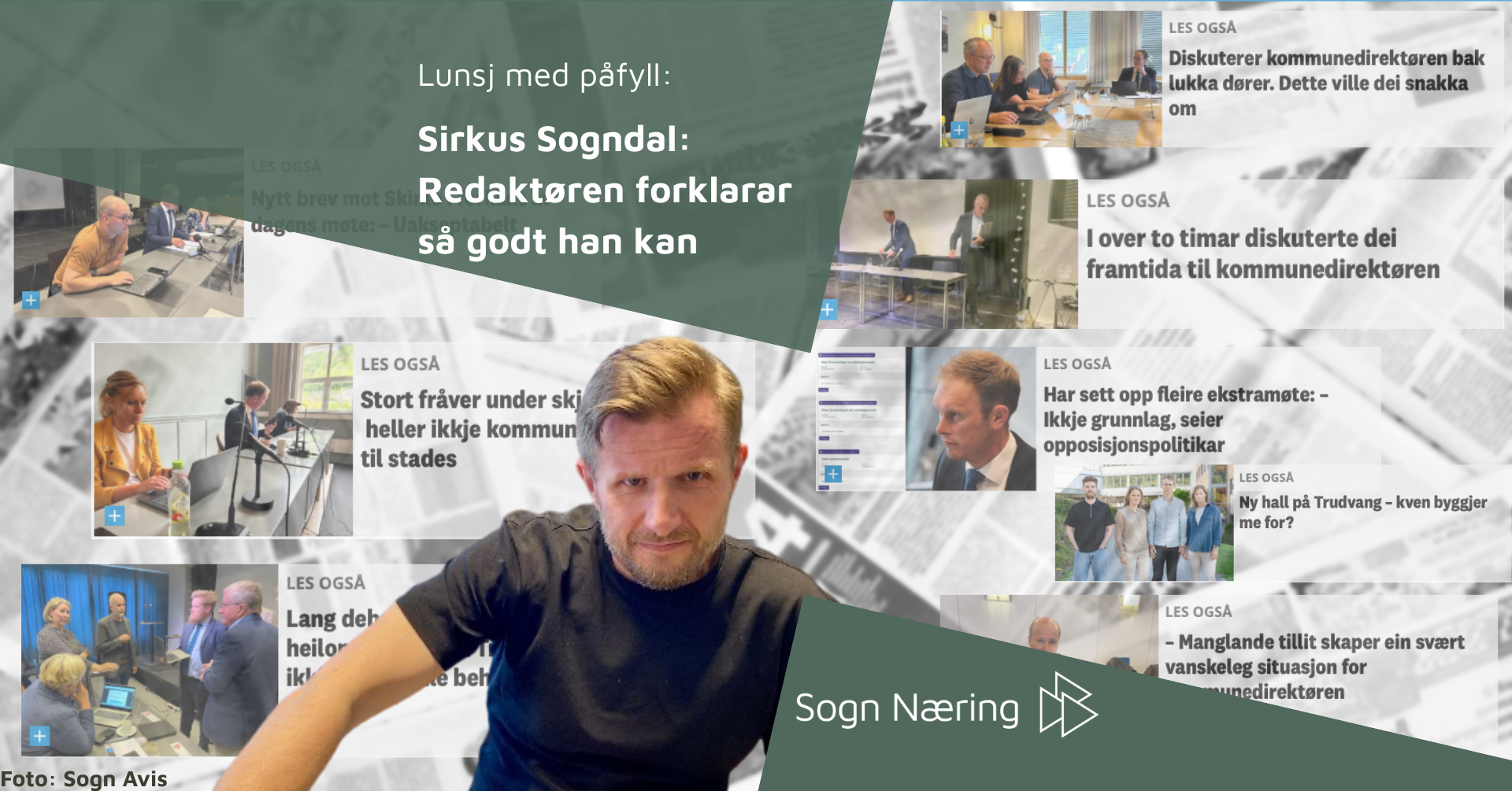 Lunsj med påfyll: Sirkus Sogndal Q&A med Arve Uglum