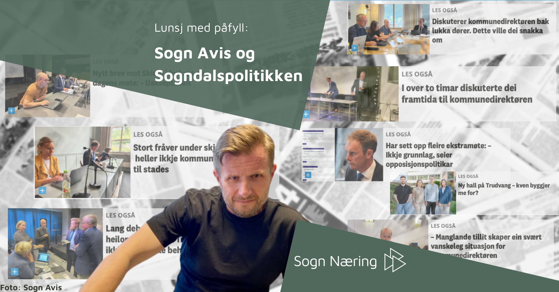 Lunsj med påfyll: Sogn Avis og Sogndalspolitikken Q&A