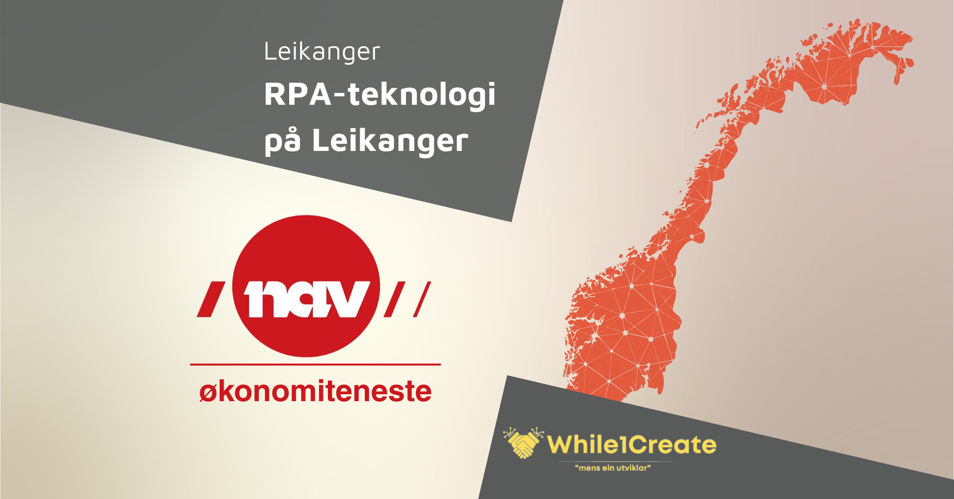 While1Create: RPA-teknologi på Leikanger