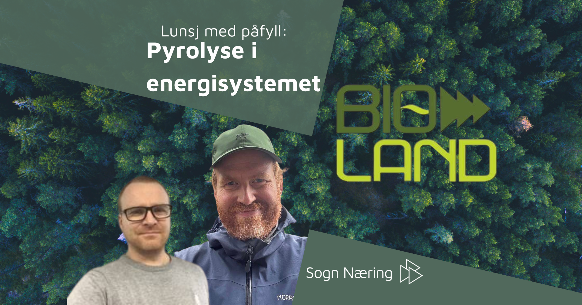 Lunsj med påfyll: Bioland - pyrolyse i energisystemet
