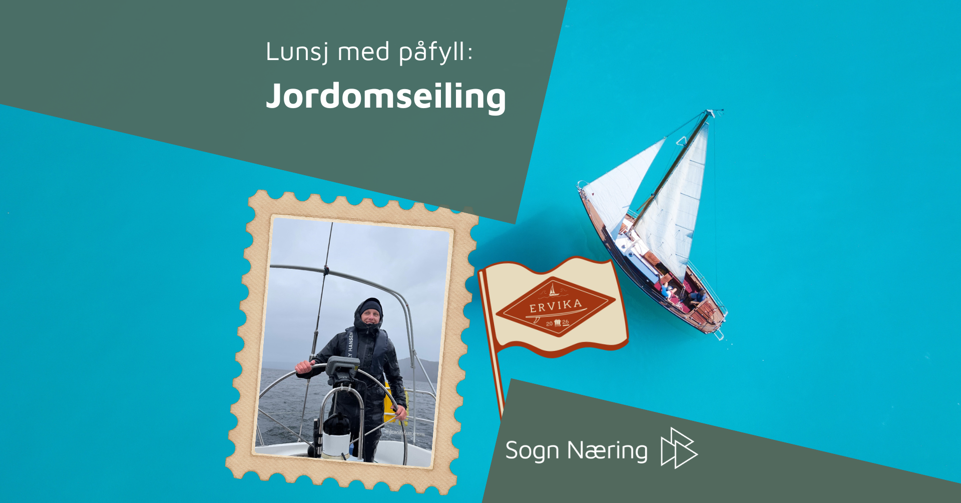 Lunsj med påfyll: Jordomseiling 