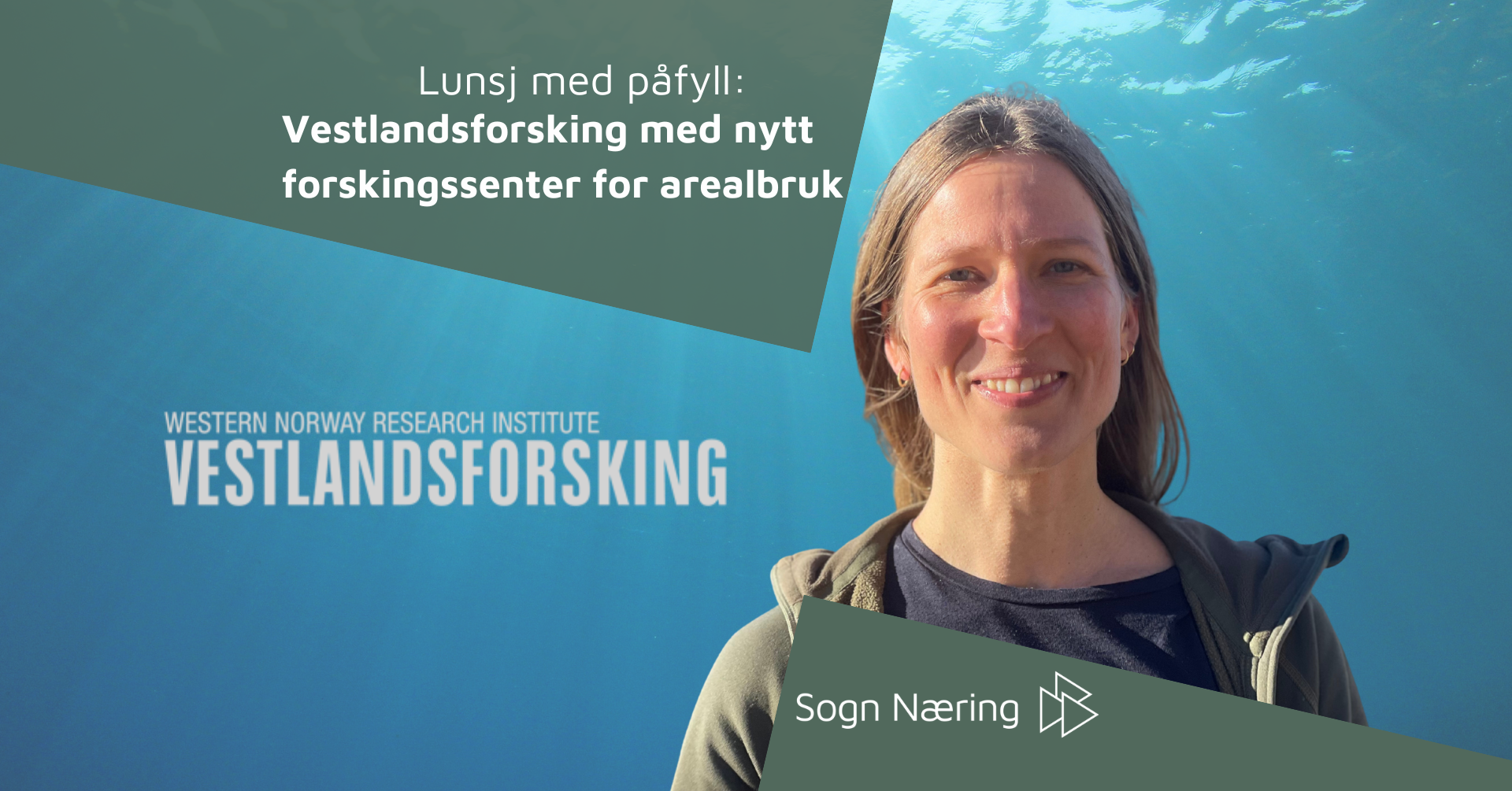 Lunsj med påfyll: Vestlandsforsking med nytt forskingssenter for arealbruk
